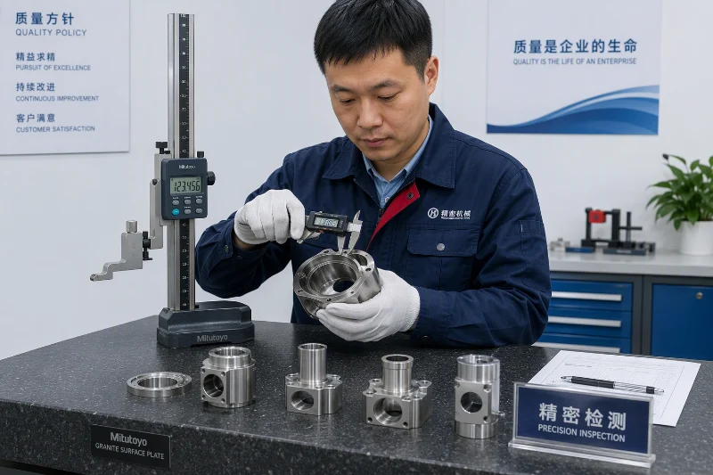 Custom Stainless Steel CNC Machining Parts and Components